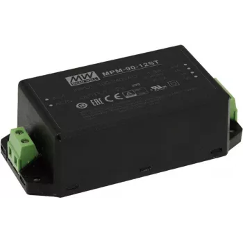 MEAN WELL MPM-90-24ST 90W 24V fuente de alimentación AC/DC médica encapsulada