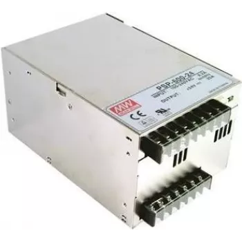 MEAN WELL PSP-600-24 fuente de alimentación cerrada 600W 24V 25A con PFC