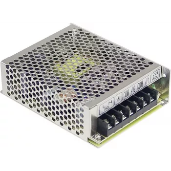 MEAN WELL RD-50A fuente de alimentación AC/DC de 54W con doble salida 5V/6A + 12V/2A, entrada 88-264VAC, montaje en chasis, protección contra sobrecarga/sobretensión/cortocircuito
