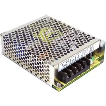 MEAN WELL RD-65A Fuente de alimentación AC/DC de doble salida 65W - 5V/8A + 12V/2,5A, entrada 88-264VAC, refrigeración pasiva, plateado