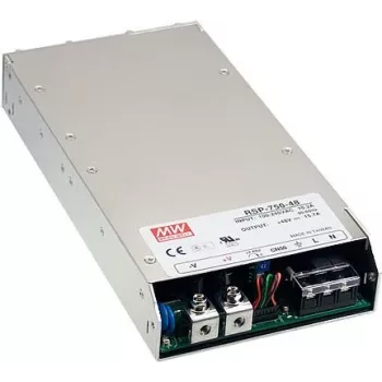 MEAN WELL RSP-750-24 Fuente de alimentación cerrada 750W 24V 31,3A con PFC y perfil bajo 1U