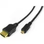 MEDIARANGE MRCS146 cable HDMI a HDMI 1m alta velocidad con Ethernet 4K 18Gbps negro