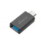 MEDIARANGE MRCS216 adaptador USB-A a USB-C, negro, 5 Gbit/s
