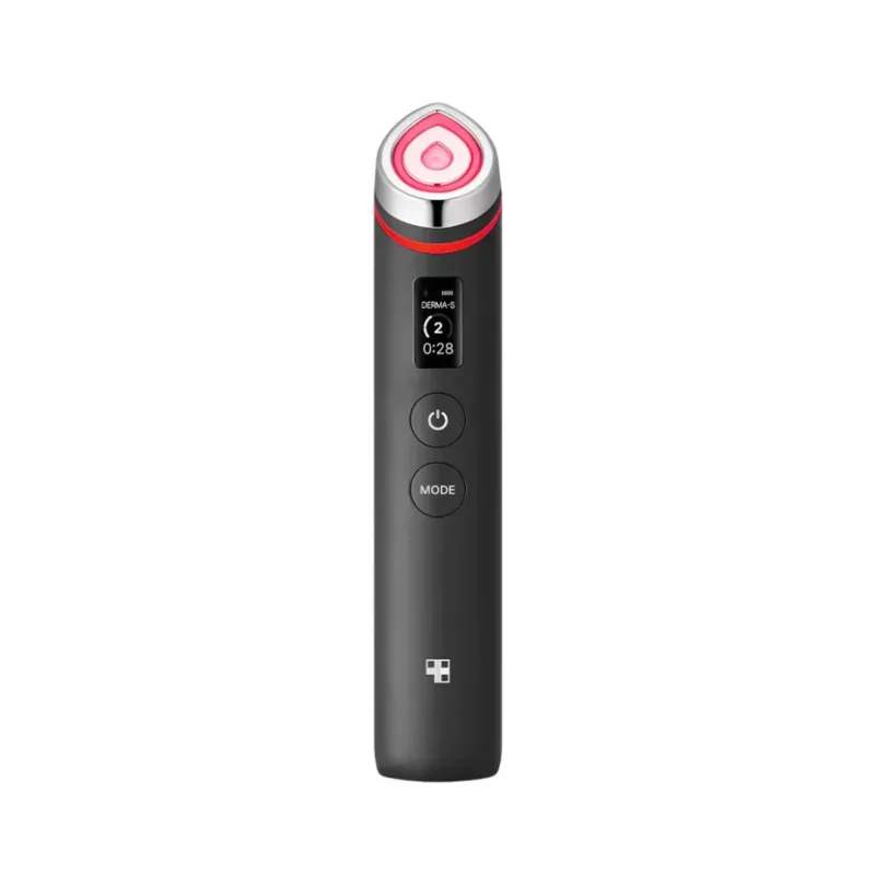MEDICUBE Age-R Booster Pro Dispositivo facial multifunción con electroporación, microcorriente, EMS, Air Shot y terapia LED – Negro