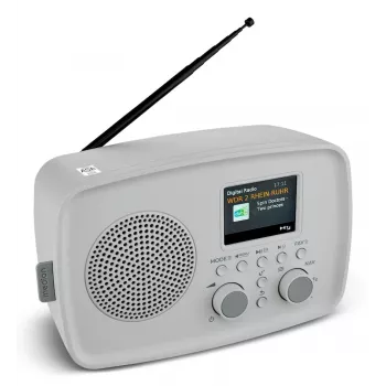 Medion LIFE DAB+ Radio DRE-1 Gris (50079350)