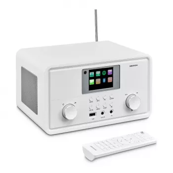 Radio por internet MEDION MD 88069 con DAB+, FM, Bluetooth y WLAN, blanca