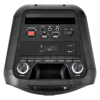 MEDION PE-1 Pure Party Speaker negro - Bluetooth 5.0, 40W RMS, 2x altavoz de 6,5