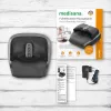 Masajeador de pies Shiatsu Medisana FM 900 con calor, negro/gris