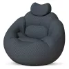 Medisana RS150 sofá bubble con masaje gris oscuro