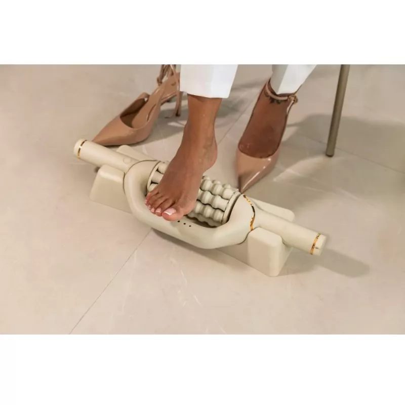 Medivon Bella Fit Wireless Roller - Masajeador anticelulitis con EMS, luz roja, vibración