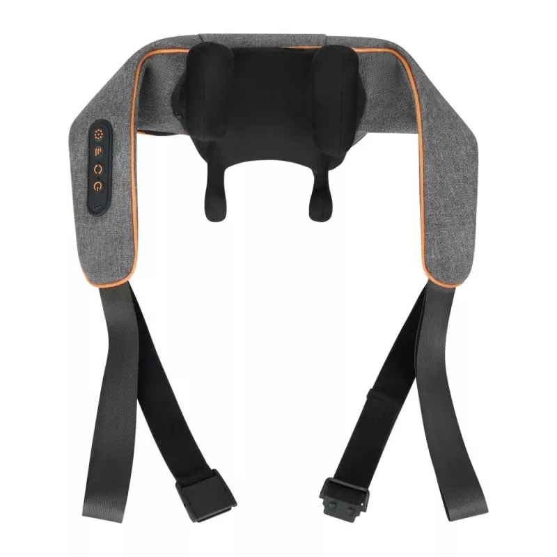 Medivon Collar Simple 2 Masajeador de cuello y hombros Shiatsu con calor, negro