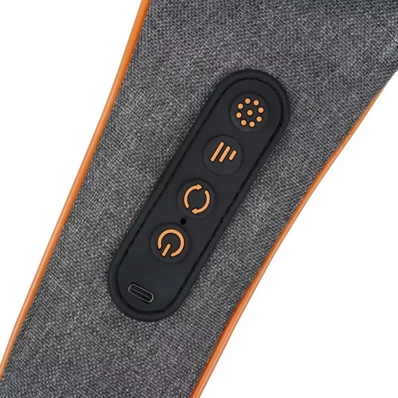 Medivon Collar Simple 2 Masajeador de cuello y hombros Shiatsu con calor, negro