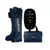 Medivon Compression Massager Aeria - Masajeador de piernas y pies por compresión de aire con calor, 3 modos, 3 intensidades, mando inalámbrico