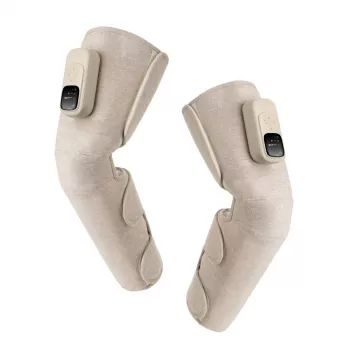 Medivon Compression Massager Sole Duo – masajeador de pies con airbags y calor, 3 modos y 3 intensidades
