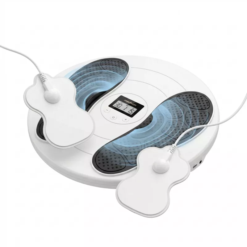 Medivon Flux TENS + EMS White - Estimulador muscular digital de 2 canales
