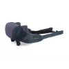 Medivon Hyperion Collar Shiatsu Masajeador de cuello y hombros con calor, 8 cabezales de masaje, 3 niveles de intensidad, negro/gris