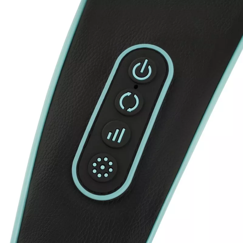 Medivon Volt Masajeador de cuello - Masajeador de cuello y hombros Shiatsu con calor, 8 nodos, 3 intensidades