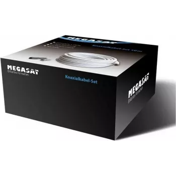 Megasat 100146 cable coaxial 20 m F-Type blanco