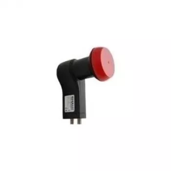 Megasat Diavolo Twin LNB 0,1dB – LNB de satélite Twin universal con 2 salidas, baja figura de ruido, feedhorn de 40mm