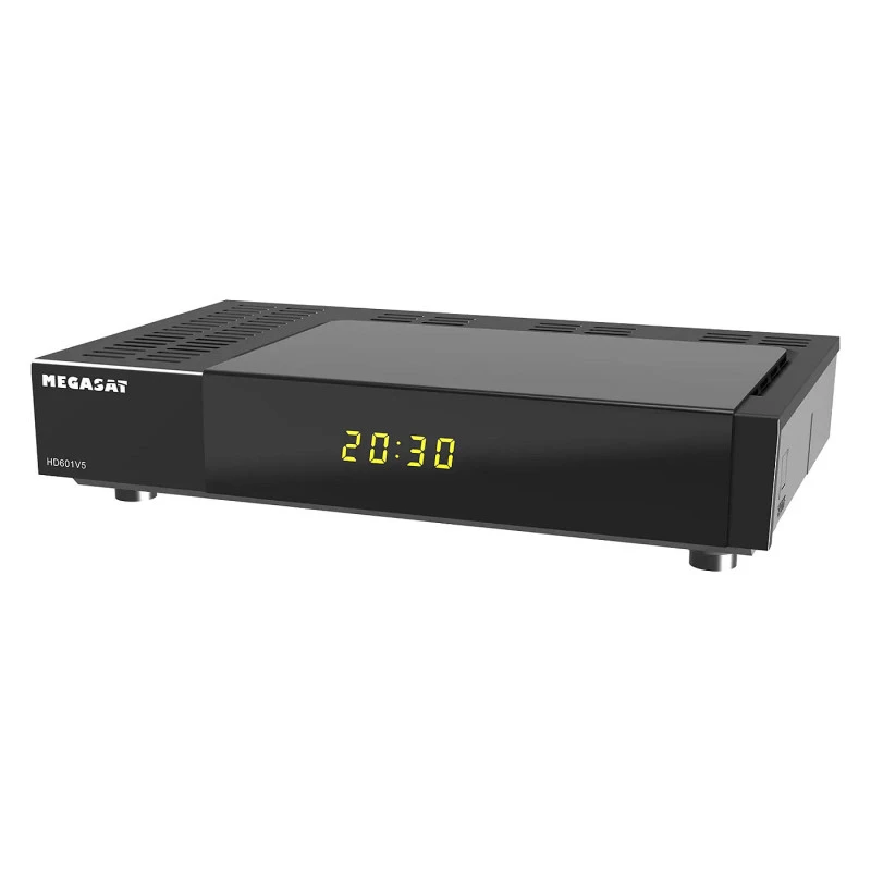Megasat HD 601 V5 receptor de satélite DVB-S2, Full HD 1080p, HDMI, SCART, USB, Unicable I & II, negro