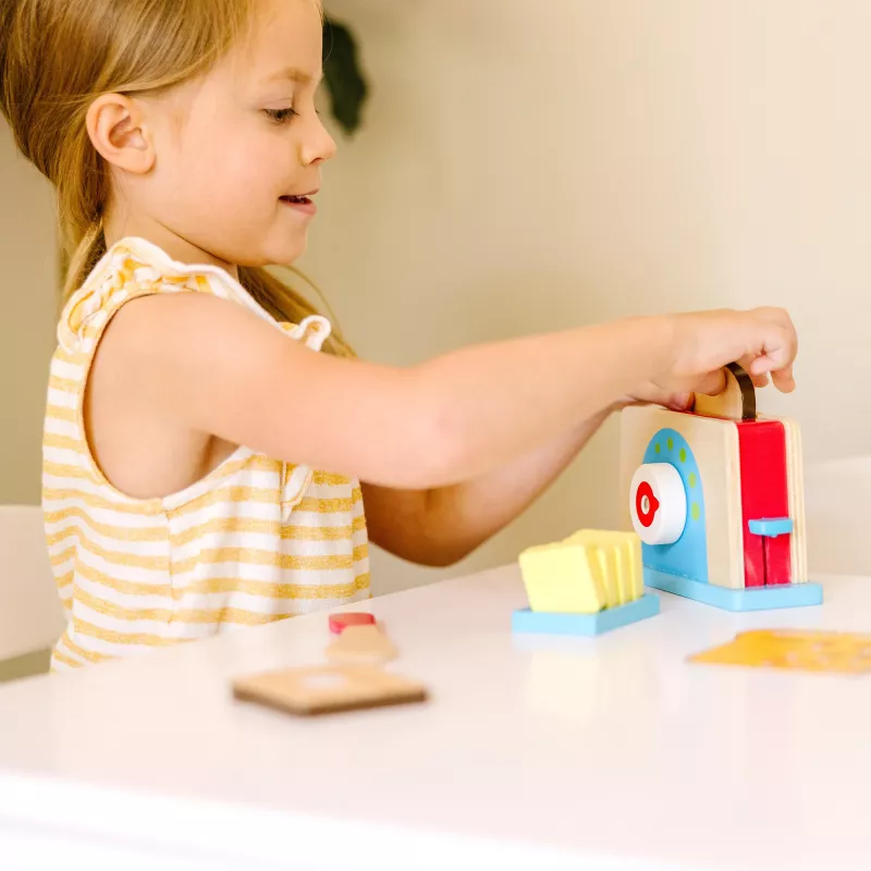 Melissa & Doug set de juego de tostadora