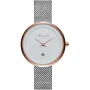 MELLER Mujer W5RB-2SILVER Astar Baki Reloj analógico de cuarzo 33mm Plata Acero inoxidable malla