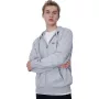 Sudadera con capucha con cremallera Champion hombre gris 220260 EM021 L