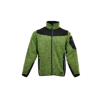 Cárdigan de punto hombre con cremallera, cuello alto y bolsillos laterales - ComfortXL