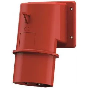 MENNEKES 32A conector macho de superficie 5 polos 6h 400V inversor de fases 330 IP44 sin tapa abatible