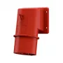 MENNEKES 32A conector macho de superficie 5 polos 6h 400V inversor de fases 330 IP44 sin tapa abatible