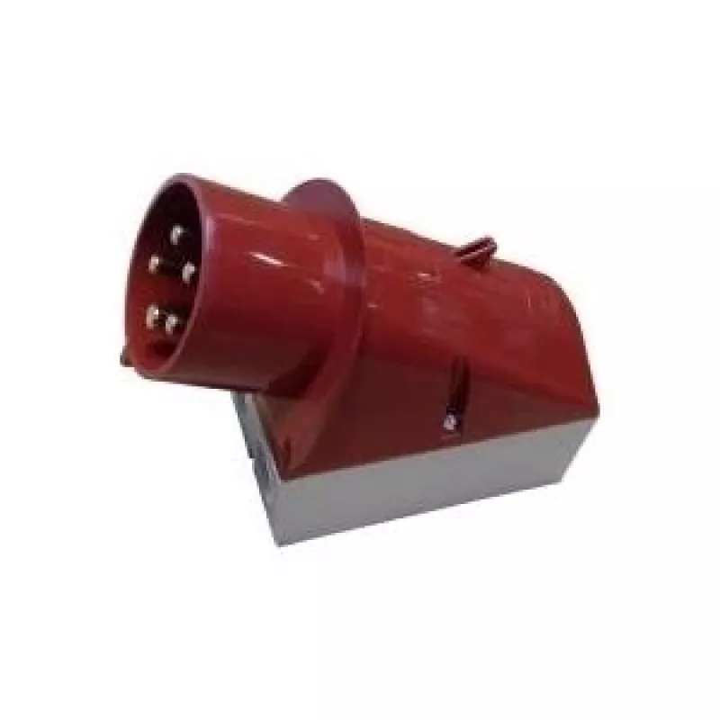 MENNEKES 354 Base de conector de aparato de pared, 32 A, 5 polos, 400 V, 6h, IP44