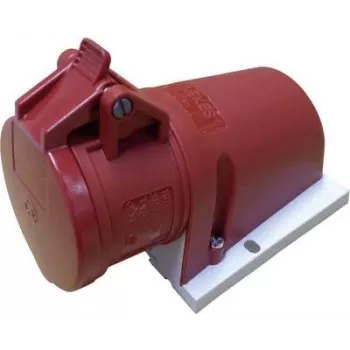 MENNEKES Toma de pared CEE 16 A 5 polos 6h 400 V IP44 TwinCONTACT