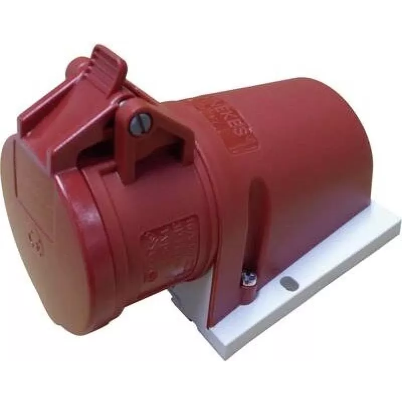 MENNEKES Toma de pared CEE 16 A 5 polos 6h 400 V IP44 TwinCONTACT