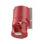 MENNEKES Toma de pared CEE 16 A 5 polos 6h 400 V IP44 TwinCONTACT