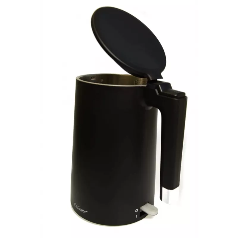 MEO Hervidor eléctrico 1,7L MR-026-BLACK Maestro, negro
