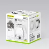 MEO Hervidor de agua de vidrio 2200W 1,7L negro MR-061-BLACK MAESTRO