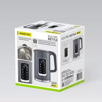 MEO Maestro Hervidor de agua MR-024-GREY 1,7 L 2200 W Gris