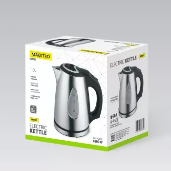 MEO MAESTRO MR-029New Hervidor eléctrico 1,7 L 2200 W blanco