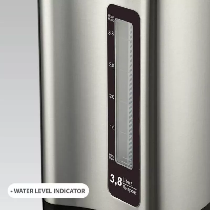 MEO MR-081 Hervidor eléctrico y dispensador 4,5L 750W negro/plata