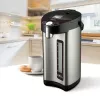 MEO MR-081 Hervidor eléctrico y dispensador 4,5L 750W negro/plata