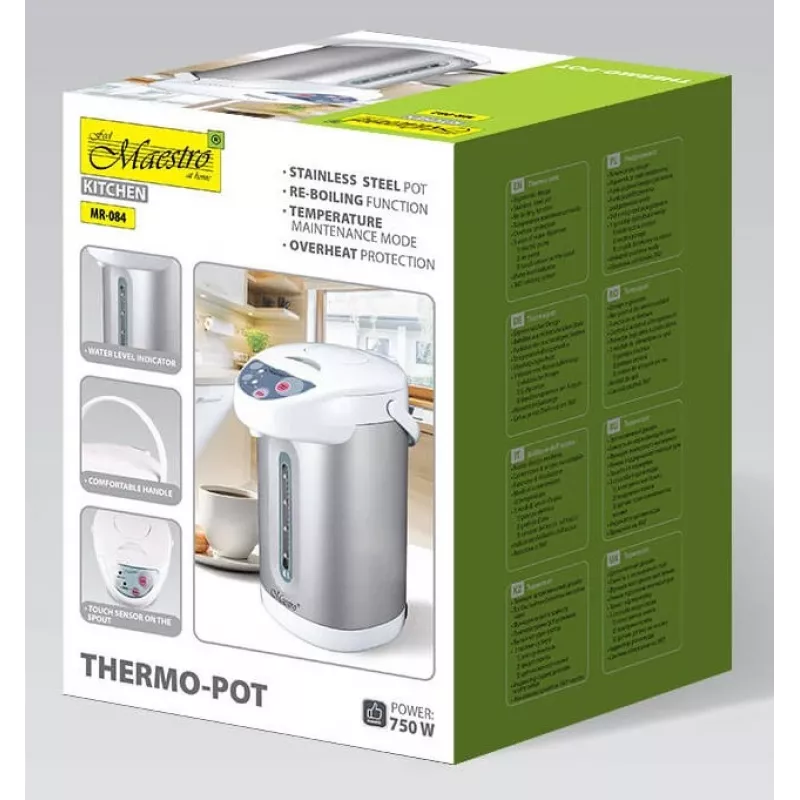 Maestro MR-084 hervidor de agua caliente 4,5 L, 750 W