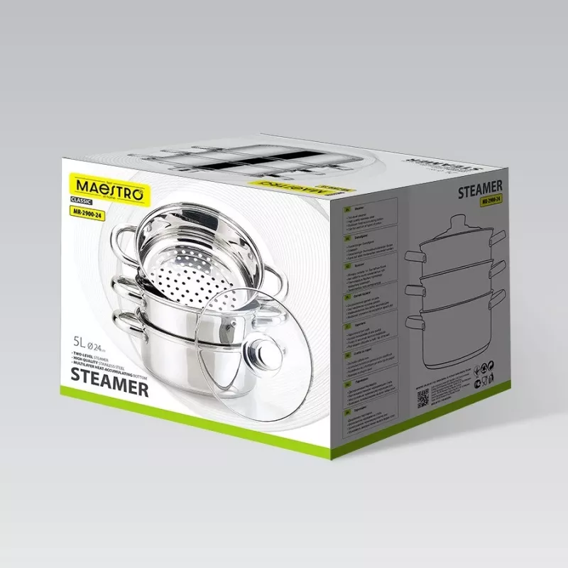 Maestro MR-2900-24 olla, 24 cm, 5,0 L
