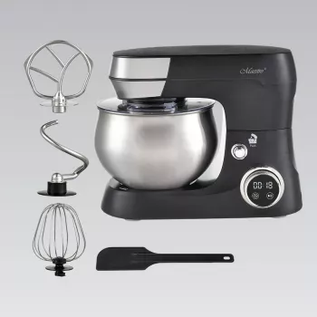 MEO MR-558 MAESTRO batidora planetaria 2000W 5,5L negra/plata
