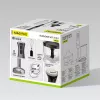 MEO MR-566 MAESTRO Set de batidora de mano 500W con picadora, varillas y vaso medidor