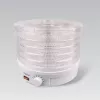 MEO MR-765 deshidratador de frutas y verduras, 245 W, 5 bandejas, blanco