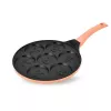 MEO Smile Sartén para crepes 26 cm Aluminio antiadherente Negro MR-1222-B