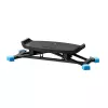 MERACH MR-2416B1 máquina de esquí - resistencia de aire y magnética, 10 niveles, Bluetooth, pantalla LCD, compatible con app, peso máximo de usuario 150 kg