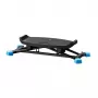 MERACH MR-2416B1 máquina de esquí - resistencia de aire y magnética, 10 niveles, Bluetooth, pantalla LCD, compatible con app, peso máximo de usuario 150 kg