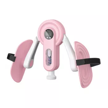 MERACH MR-2522 Entrenador de piernas (blanco y rosa)