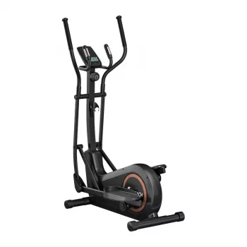 MERACH MR-E33B4 Elíptica con resistencia magnética, 8 niveles, Bluetooth, pantalla LCD, peso máximo de usuario 120 kg